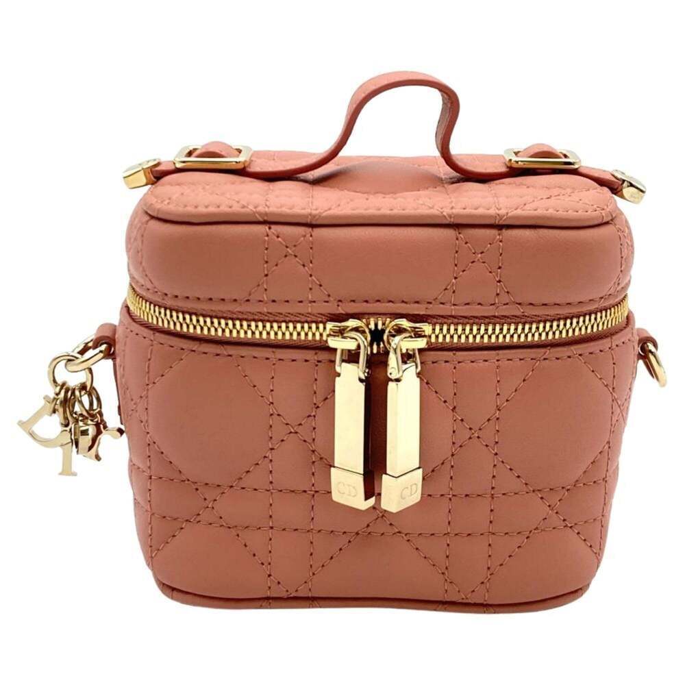 CHRISTIAN DIOR Pink Leather Shoulder Bag - Picture 2 of 8